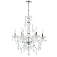 Princeton 6-Light 24" Down Chandelier