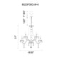 CWI - Princeton Chandelier - Lights Canada