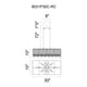 CWI - Colosseum Chandelier - Lights Canada