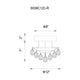 CWI - Queen Flush Mount - Lights Canada
