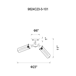 CWI - Benji Flush Mount - Lights Canada