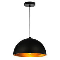 Modest 1-Light 12" Down Mini Pendant