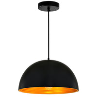 Modest 1-Light 16" Down Pendant