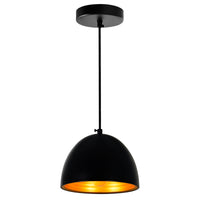 Modest 1-Light 7" Down Mini Pendant