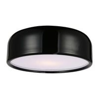 Campton 3-Light 19" Drum Shade Flush Mount