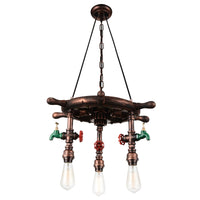 Manor 3-Light Down Chandelier