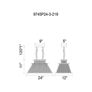 CWI - Savill Linear Suspension - Lights Canada