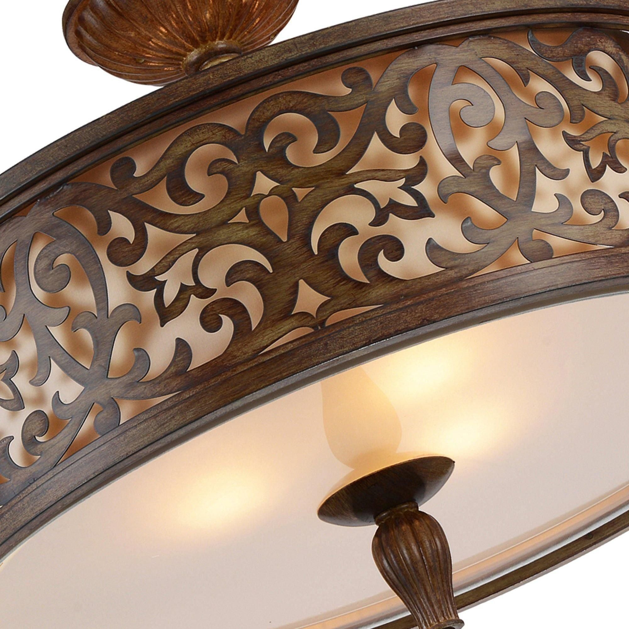 CWI - Nicole Semi Flush Mount - Lights Canada