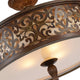 CWI - Nicole Semi Flush Mount - Lights Canada