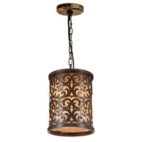 Nicole 1-Light 9" Drum Shade Mini Pendant