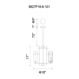 CWI - Sierra Chandelier - Lights Canada