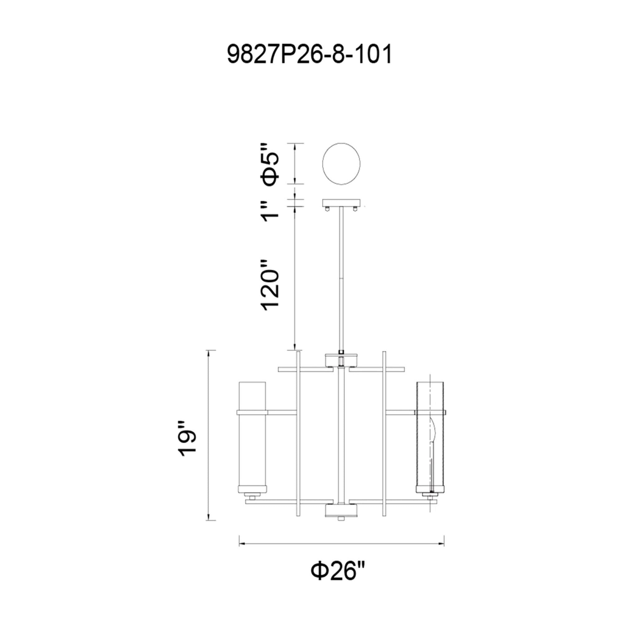 CWI - Sierra Chandelier - Lights Canada