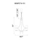 CWI - Vanna Chandelier - Lights Canada