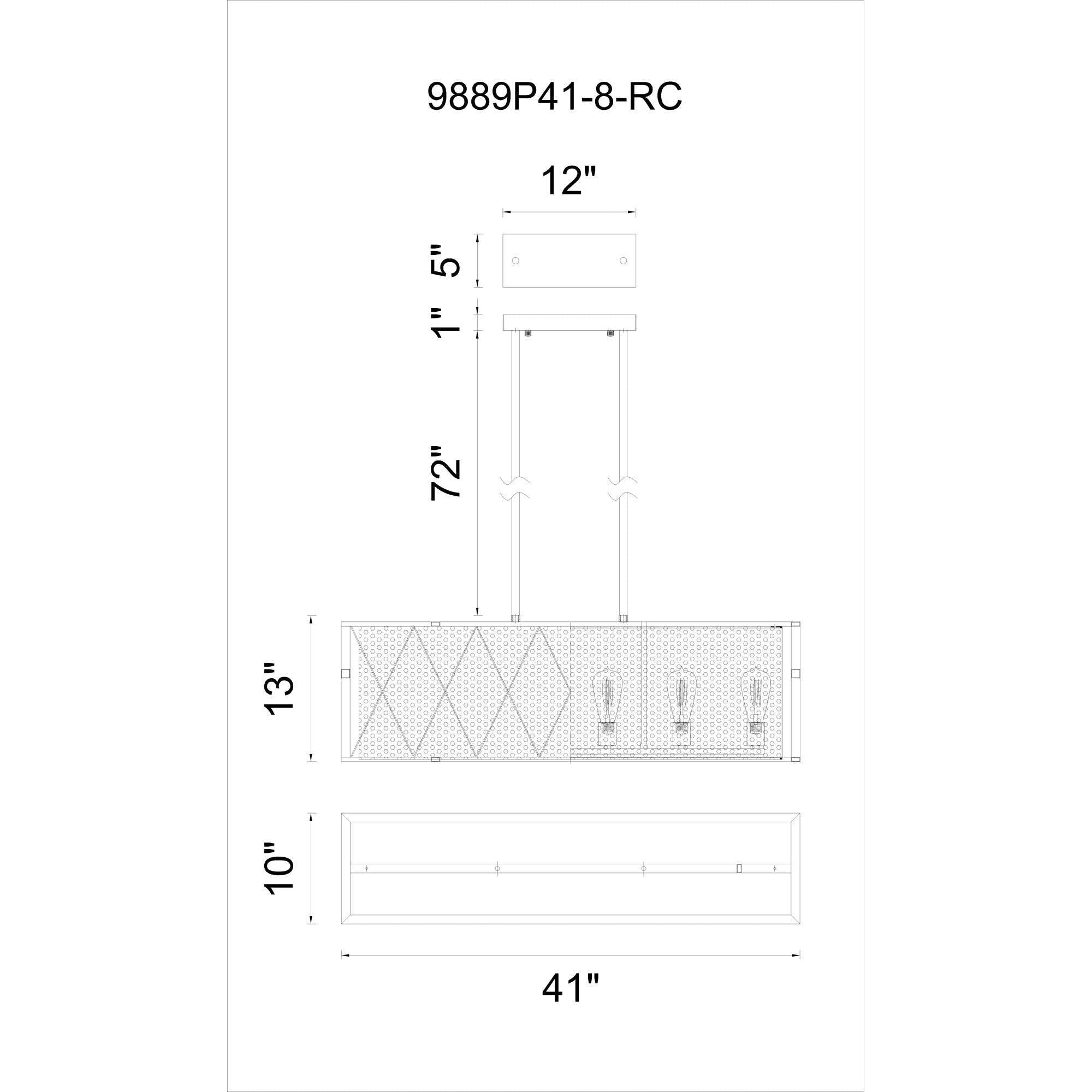 CWI - Tapedia Chandelier - Lights Canada