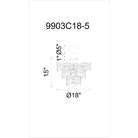 CWI - Quida Chandelier - Lights Canada