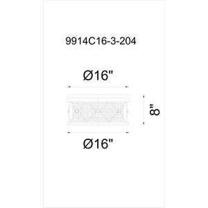 CWI - Kali Flush Mount - Lights Canada