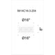 CWI - Kali Flush Mount - Lights Canada