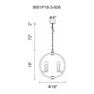 CWI - Elton Chandelier - Lights Canada