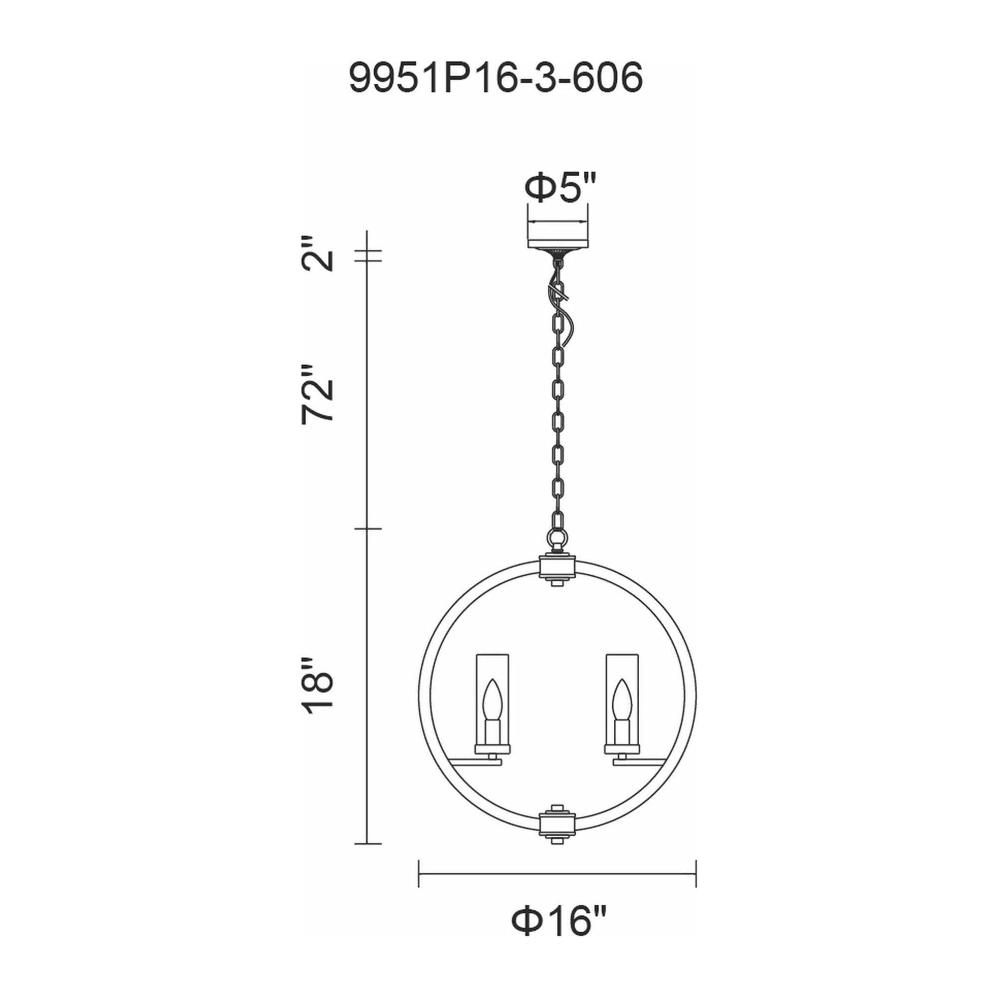 CWI - Elton Chandelier - Lights Canada