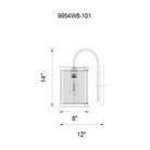 CWI - Parsh Sconce - Lights Canada