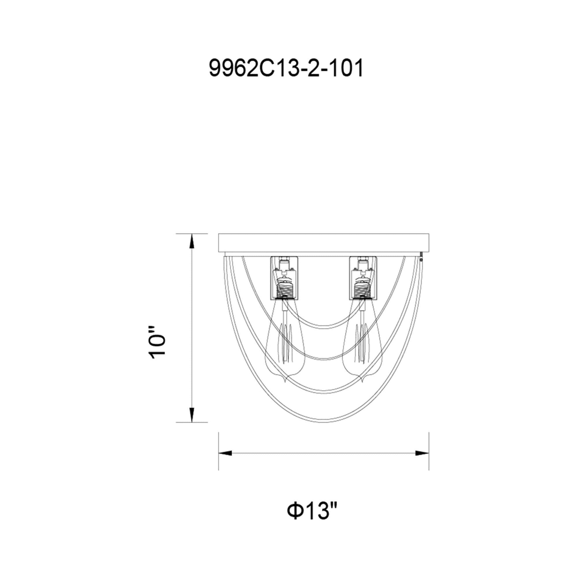 CWI - Gala Flush Mount - Lights Canada