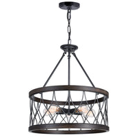 Amazon 5-Light Drum Shade Chandelier