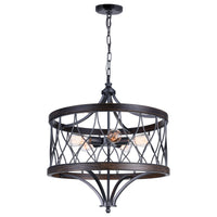 Amazon 5-Light Drum Shade Chandelier