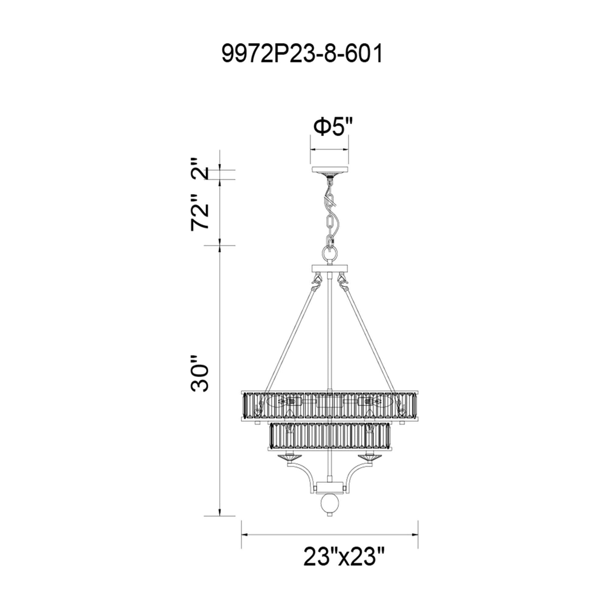 CWI - Shalia Chandelier - Lights Canada