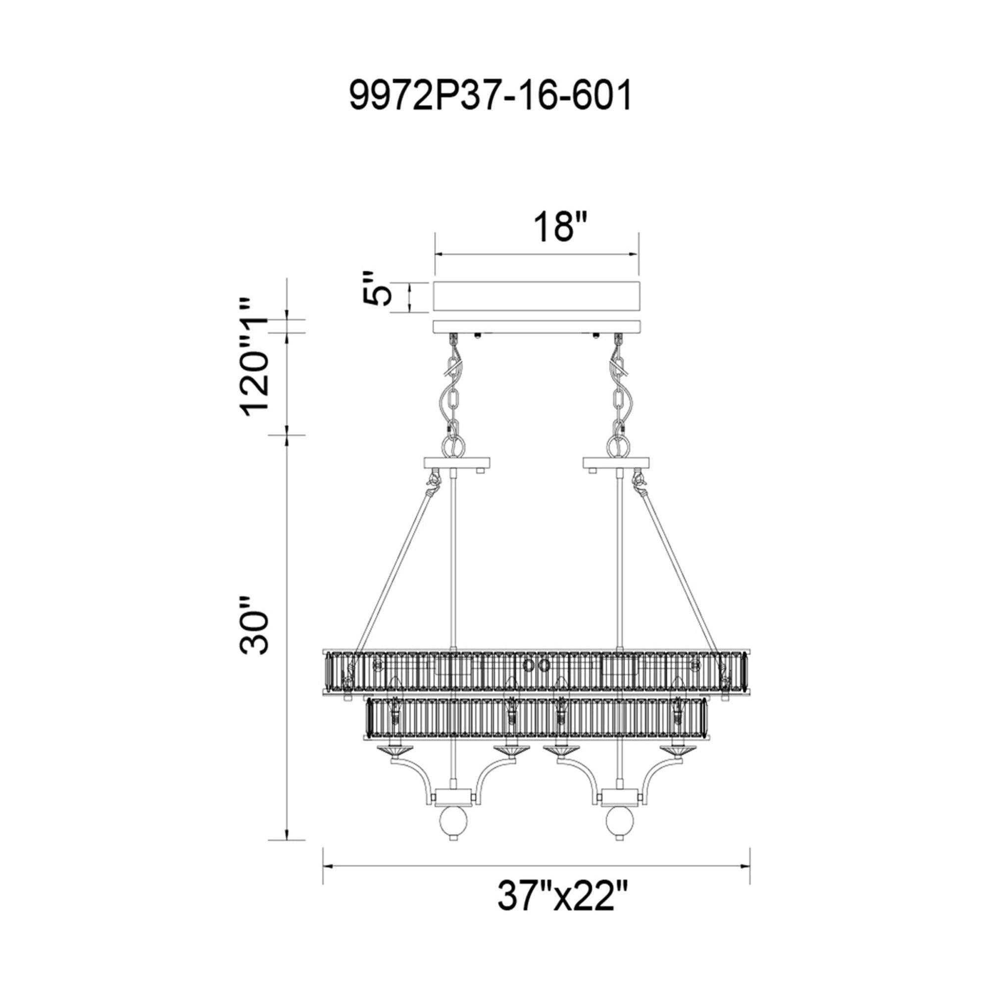 CWI - Shalia Linear Suspension - Lights Canada