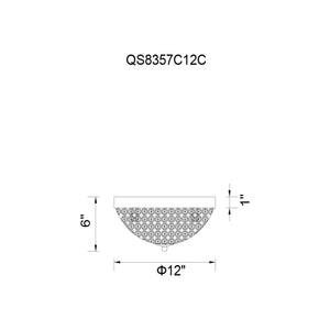 CWI - Globe Flush Mount - Lights Canada