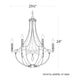 Crystal Empire 6-Light Chandelier