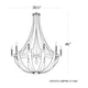 Crystal Empire 10-Light Chandelier