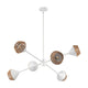 Daphne 6-Light 38" Chandelier