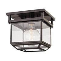 Rutherford 1-Light Semi Flush
