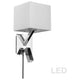 Wall Sconce with Reading Lamp