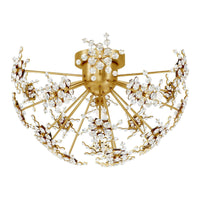 Esteracae 24" 3-Light Close-to-Ceiling