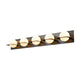 DVI - IO 5-Light Vanity Light - Lights Canada