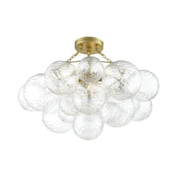 Comet 3-Light Semi-Flush