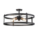Oakhurst 5 Light Dual Mount