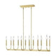 DVI - Olivia 12 Light Linear - Lights Canada