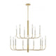 Olivia 2-Tier Chandelier