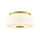 Robson Hall 3-Light 13" Flush Mount