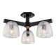 Chalice 3-Light Semi Flush Mount