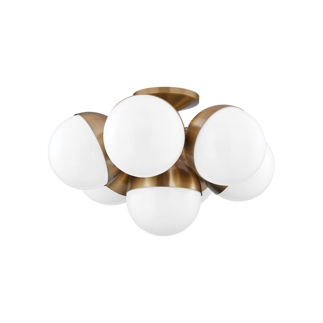 Cupertino 7-Light Semi Flush Mount