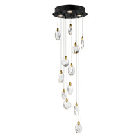 Pebble 12-Light LED Pendant