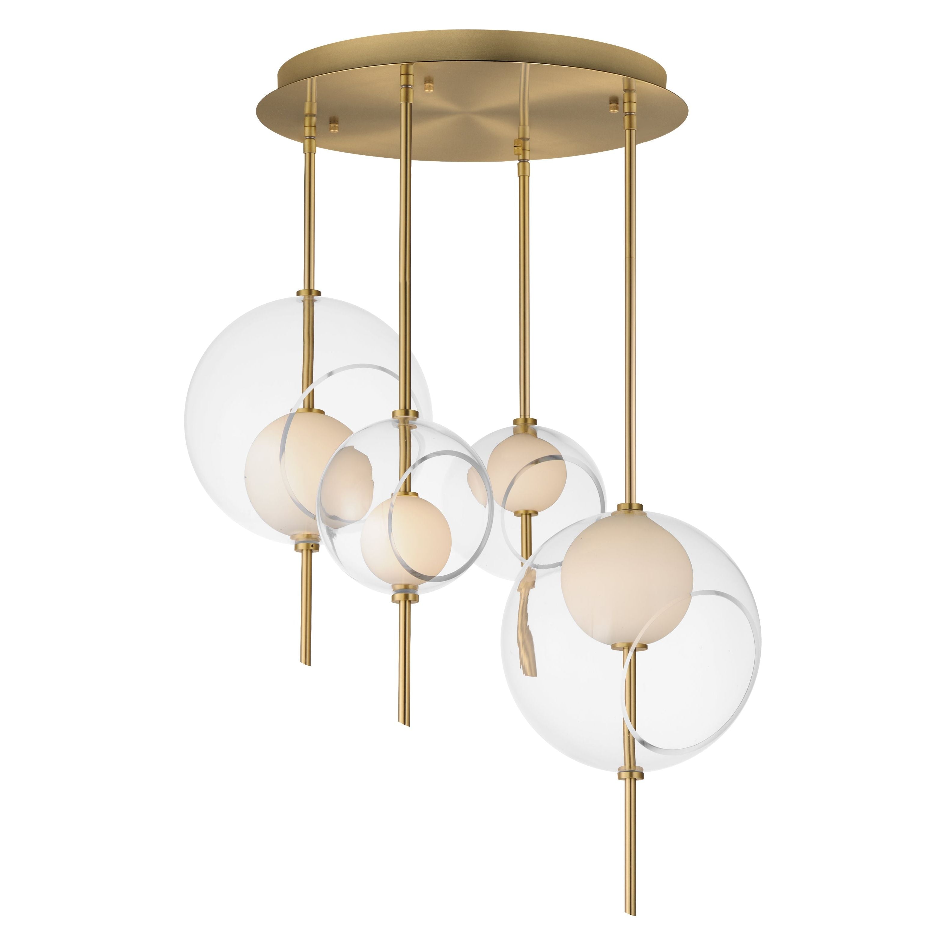 Martini 4-Light LED Pendant