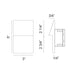 Dawn 1-Light Wall Sconce