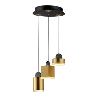 Nob 3-Light LED Pendant