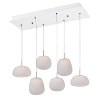 Puffs 6-Light LED Pendant