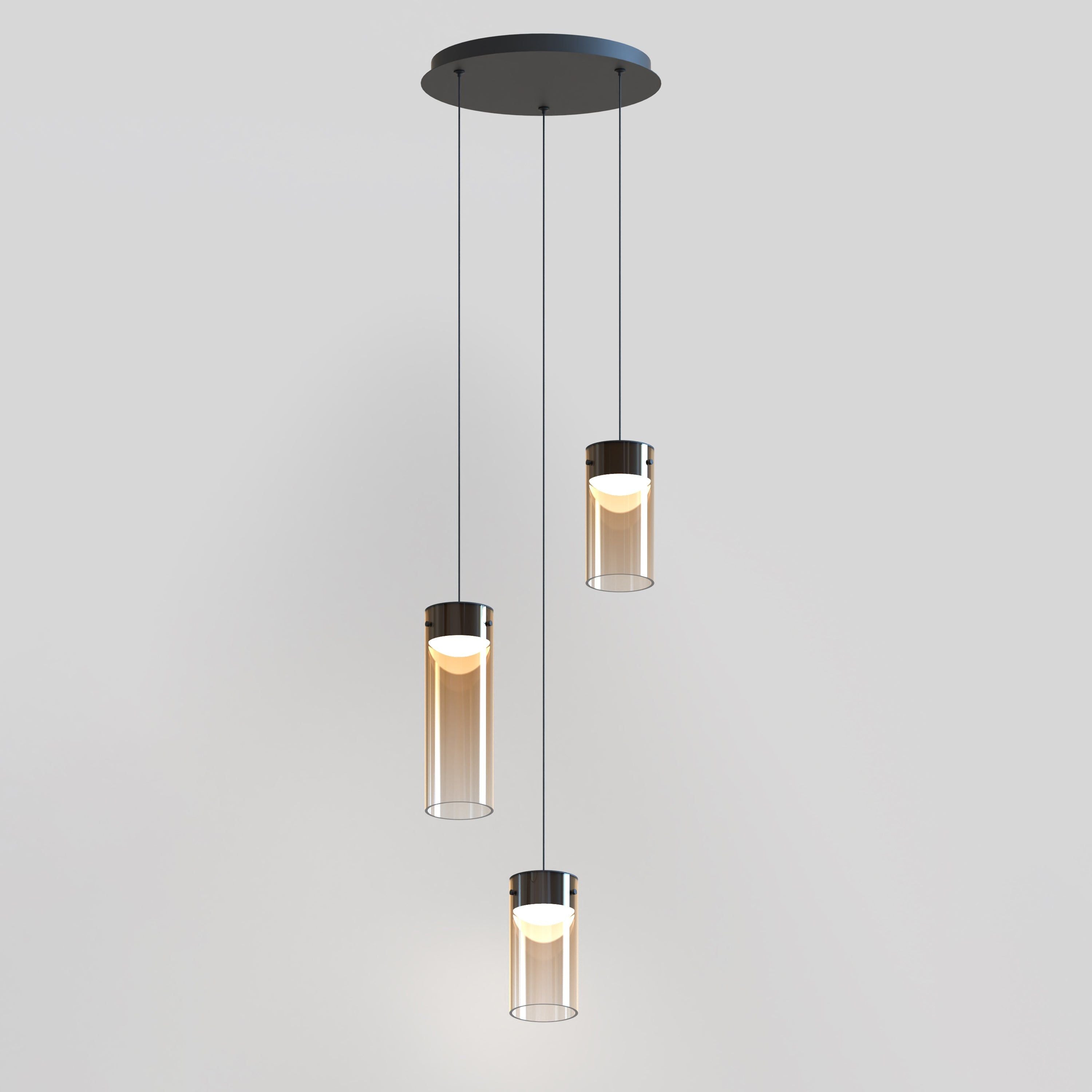 Highball 3-Light LED Pendant